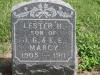 Marcy, Lester Harto, headstone